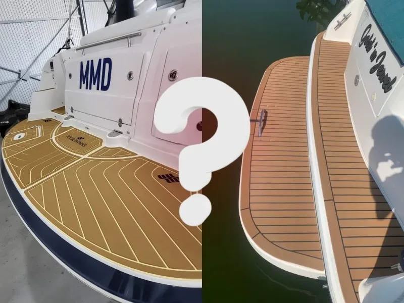 Teak ili S-Deck za čamac